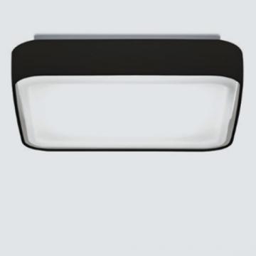 LED-Anbauleuchte KORI, 310 x 310, inkl. Indirektanteil, schwarz