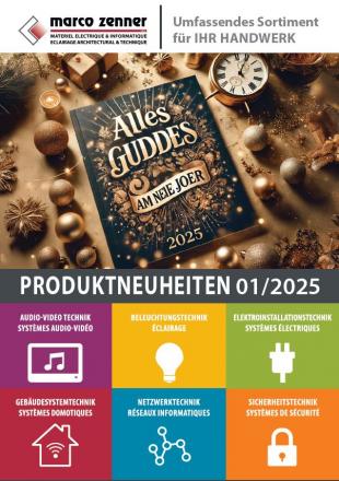 Neuheiten 01/2025